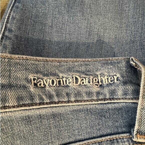 Favorite Daughter Valentina Super High Rise Tower Jean with Slit Size 23 - Picture 8 of 12